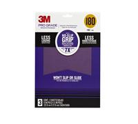 3M 25180P-G 180 Grit Pro Grade No-Slip Grip Advanced Sandpaper, 9 x 11"