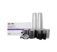 3M 26112 PPS 2.0 Spray Gun Cup, Lids and Liners Kit, 200-Micron Filter, Midi, 13.5 Ounces