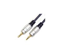 3M 3.5mm Stereo Audio Cable, 3m - Gold-Plated, Shielded OFC Plug-to-Plug Lead for Headphones, iPod, MP3, AUX