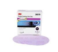 3M 30570 Hookit Purple 5"""" P800 Grit Finishing Film Disc
