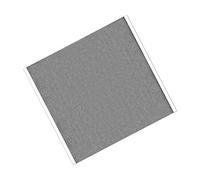 3M 3361 Silver High Temperature Stainless Steel/Acrylic Adhesive Foil Tape, Rectangles, 219mm Width x 32mm Length (Pack of 25)