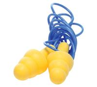 3M 340-4014 Multiple Use UltraFit Triple-Flange Elastomeric Polymer Corded Earplugs With Vinyl Cord (200 Pair Per Box) (200/PR)
