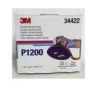 3M 34422 Flexible Abrasive Discs P1200 Pieces 25