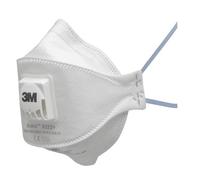3M Aura 9322+ FFP2V Fold Flat Face Mask (Pack of 10)