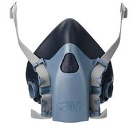3M 7503 Soft Silicone Half Face Mask, Large, Multicolor