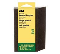 3M 3MCP-040 Hand Sanding Sponge Angled Fine Pack