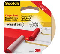 3M 42020750 4202 Carpet Tape Scotch® White 7 m x 50 mm 1 pc
