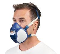 3M 4251 Half Mask Spray Paint Respirator - Blue