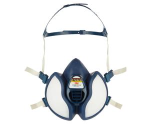 3M 4255+ 4000+ Series FFA2P3 R Maintenance Free Reusable Half Mask