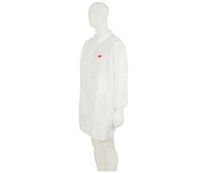 3M 44402XL 4440 Lab Coat Size: XXL White