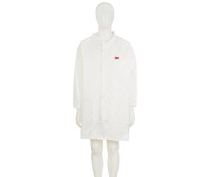 3M 4440M Lab Coat, Medium, White