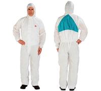 3M 4520 Protective Coverall White/Green 2XL 4520W2XL