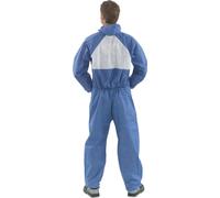 3M 4530 Flame Spread Retardant Sr Disposable Coverall Blue/White Size M