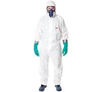 3M 4545XL Protective Coverall, Size X-Large, White