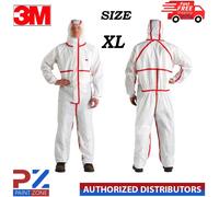 3M 4565 unisex adult Protection protective work and lab coveralls, White, Large