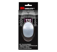 3M 463-000 463-000-4G Sandblaster Rectangle Sanding, Large Tool, 120 Grit