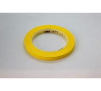 3M 471 Blue, Red, Yellow Colours 33 Meters Vinyl Tape for Decoration, Craft, Masking, Marking with Width Variations (Yellow, 8mm)