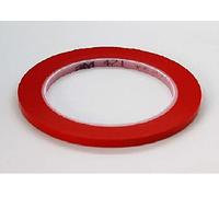 3M 471 Blue, Red, Yellow Colours 33 Meters Vinyl Tape for Decoration, Craft, Masking, Marking with Width Variations (Red, 3mm)