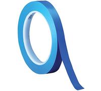 3M 471 Vinyl Tape, 6 mm x 33 m, Blue, Pack of 144