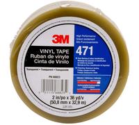3M 471T5033 471 Vinyl Tape Transparent 33 m x 50 mm 1 pc