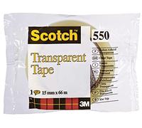 3M 48903 Clear Heavy Duty Scotch Tape 15mm x 66m Blue