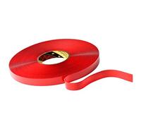 3M 4915 VHB Adhesive Tape, 6 mm x 25 m, 1.5 mm, Clear, Film Liner, Pack of 12