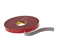 3M 4941F VHB Adhesive Tape, 19 mm x 33 m, 1.1 mm, Grey, Paper Liner, Pack of 4