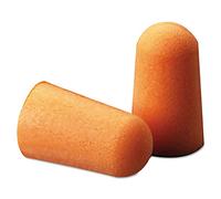 3M 50051138290080 1100 Series Foam Uncorded Earplugs, Polyurethane Foam, Universal, Orange (Pack of 200)