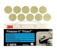 3M 50079 Trizact Hookit Fine Finishing Discs 100 Pieces P3000 32mm Workshop