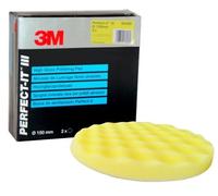3M 50488 Sponge Wavy Yellow Pad 1 Piece