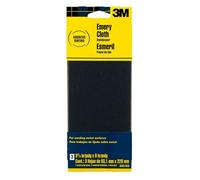 3M 5931ES Assorted Grit Emery Cloth Sandpaper, 3.67 9-Inch, 3-Pack-5931, Grit