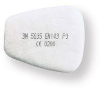 3M 5935 P3r Particulate Filter White