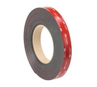 3M 5952 VHB Adhesive Tape, 12 mm x 33 m, 0.64 mm, Black, Film Liner, Pack of 6