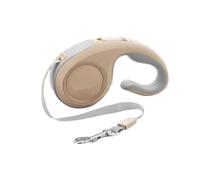 3M 5M Retractable Dog Leash Durable Nylon Pet Walking Automatic Extending Lead Rope ，Compatible For Small Medium(BN,3 M)