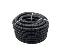 3m/5m Vacuum Cleaner Hose, Universal Inner Diameter 32mm, Extended Flexible Threaded Corrugated Hose(Black-3m)