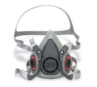 3M Reusable Half Face Mask Small 3M6100S