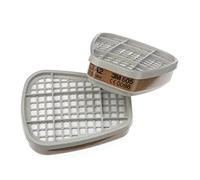 3M 6055-A2 Gas and Vapour Cartridges/Filters, Pack of 2