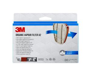 3M 6055PRO1 Filter against Organic Vapours A2