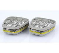 3M 6057-ABE1 Gas and Vapour Cartridges/Filters, Pack of 2