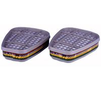 3M 6059-ABEK1 Gas and Vapour Cartridges/Filters, Pack of 2