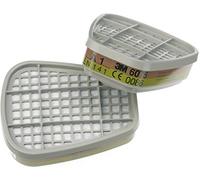 3M 6075 Formaldehyde A1 Organic Vapour Filter, Pair
