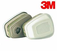 3M 6099 A2B2E2K2P3 Combined Vapour & Particulate Filter One Pair Free UK Ship