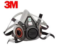 3M 6200 Half Mask Gas Mask for Paint Spraying Chemical Dust Protection