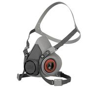 3M Reusable Half Face Mask 6200 – Comfortable Respirator, EN Safety Certified – Medium
