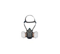 3M 6502 QLPRO Respirator Mask - Half Mask with Replaceable Filters Against Organic Gases, Vapours & Particles - Paint Mask with Protection Level A2P3