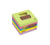 3M 6545SSUC Super Sticky Notes 3 x 3 Five Ultra Colors Five 90-Sheet Pads Pack