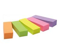3M 670-5. Form factor: Rectangle Product colour: Multicolour Certification: CE. Width: 15 mm Depth: 50 mm. Number of sheets per pad: 100 sheets Package type: Polybag