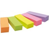 Post-it Index Flags 670-5 Assorted Plain Not perforated Special format 5 Packs of 100 Strips
