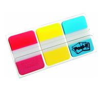 Post it Index Strong 25mm Assorted Red Yellow and Blue