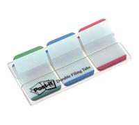 3M 686L-GBR note paper Rectangle Blue Green Red 22 sheets Self-adhesive